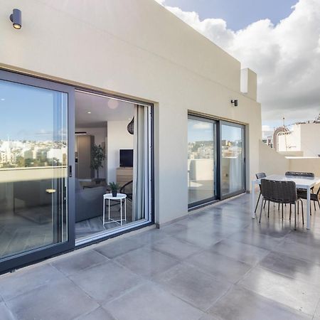The Cube - Designer Finished Studio Penthouse By Sf Homes Gzira Exterior foto