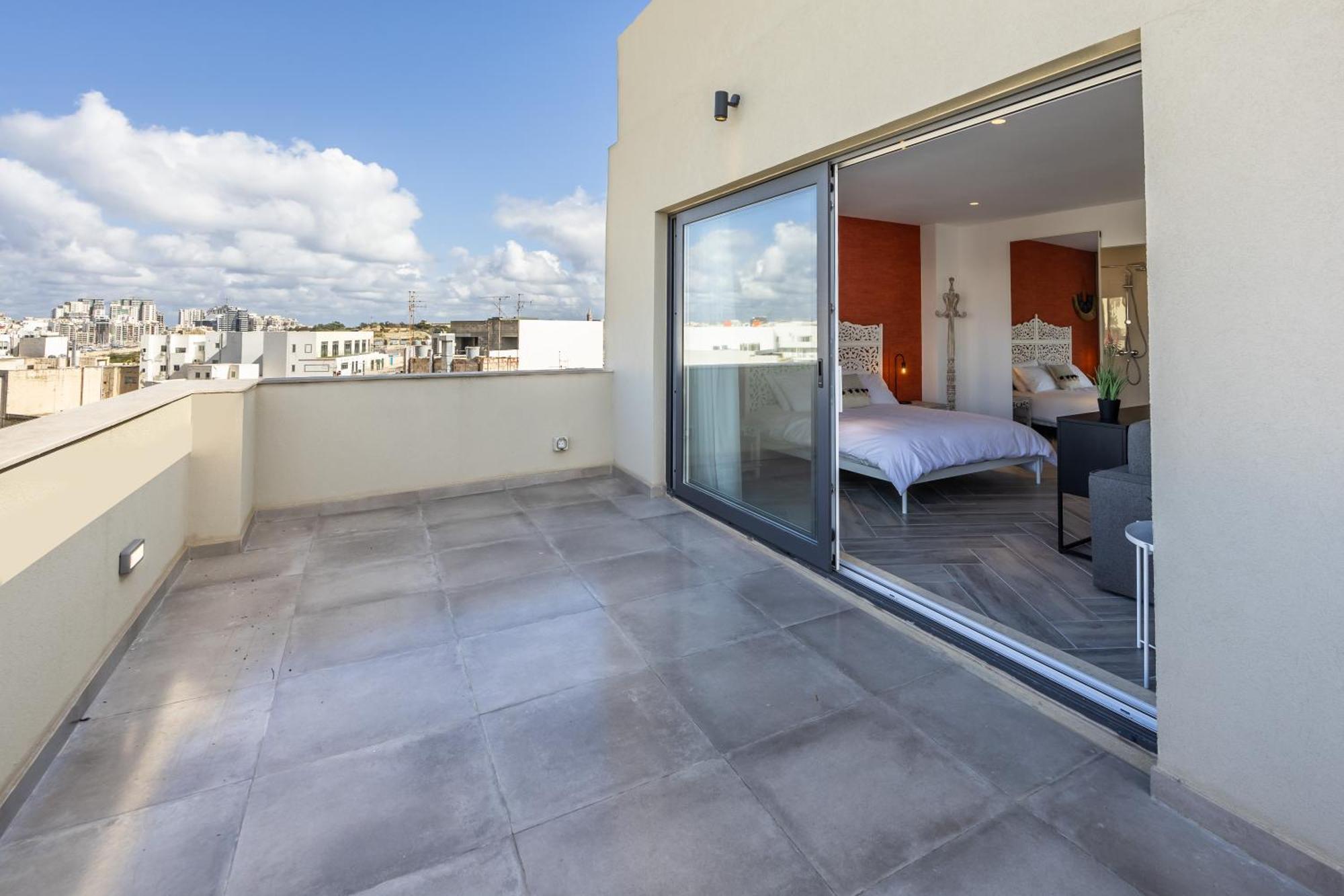 The Cube - Designer Finished Studio Penthouse By Sf Homes Gzira Exterior foto